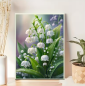 Preview: Diamond Painting Maiglöckchen-Blumen